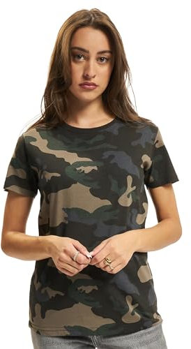 Brandit Women T-Shirt, Farbe: darkcamo, Größe: 5XL