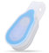 plplaaoo Linterna de Emergencia Liviana con Manos Libres, Linterna con Clip, Turno Nocturno de Enfermera Linternas LED con Manos Libres, Linterna con Clip Adecuada para Caminar, Correr, Mascota(Azul)