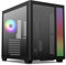 Vetroo AL700 Mid-Tower ATX Black PC Case Dual Tempered Glass Panel Top & Baseplate 360mm Radiator Support Computer Gaming Case ARGB with LED Strip Pre-Installed Rear 120mm Addressable RGB Fans