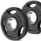 KK Weight Plates Cast Iron Barbell Weight Set - 2 Inches Hole Weight Plate Set For Women & Men - Non- Slip, Durable & Long-Lasting Olympic Weight Plates - Gym Equipment For Home & Gym (2 X 1.25 KG)