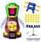 XSDY hungry duck shooting game,Kids Target Shooting Games, Shooting Game Toys,Two guns and 24 balls.Outdoor Garden Scoring Battling Toys Gifts for Boys Girls(Can move + sound + scoring)