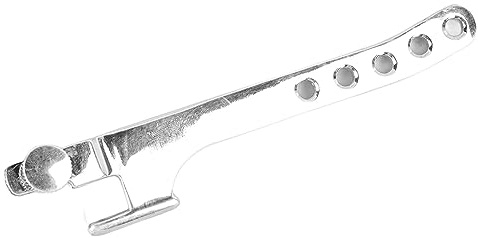 Fagott-Balancestange, Tragbarer Fagott-Balancebalken aus Versilbertem Metall für Gurt
