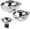 2 Pièces Entonnoir à Large Ouverture en Acier Inoxydable Avec Poignée,Entonnoir à Confiture en Inox Entonnoirs pour Cuisine et Maison,Entonnoirs pour Transvaser des épices Liquides Poudres Haricots