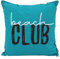 CB Home & Style Outdoor Garten Kissen Wasserabweisend 45x45cm mit Füllung - Sommer (Beach Club - Petrol)