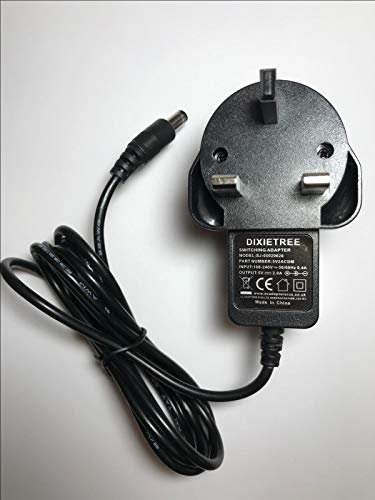 Replacement for 5V 1.2A AC-DC Adaptor Power Supply for Techwood DAB Radio