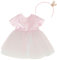 Götz 3403231 Kombination Glitterness - Puppenbekleidung Gr. XL - 2-teiliges Bekleidungs- und Zubehörset für Stehpuppen 45-50 cm