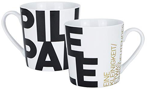 infinite by GEDA LABELS (INFKH) 16001 Kaffeetasse, Porzellantasse, Porzellan, weiß