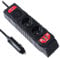 BYGD 150W Auto Spannungswandler Wechselrichter DC 12V auf 230V AC-Wandler mit 2 Ladesteckdosen und Zwei 2,4A USB-Anschlüssen Zigarettenanzünder-Steckdosenadapter für Geschaeftsfahrten und Urlaub