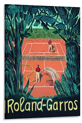 ASDSA Tennis-Poster, Legende, Tennisspiel, Illustration, Leinwand, Kunst, Poster und Wandkunst, Bilddruck, modernes Familien-Schlafzimmer, Dekoration, Poster, 40 x 60 cm