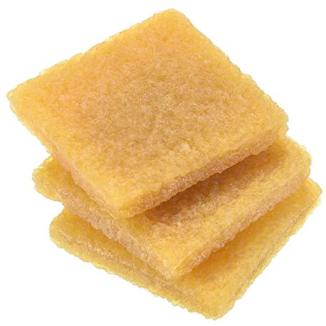 PATIKIL 50x50x10mm Residue Eraser Rubber Cement Eraser, 6 Pack Adhesive Remover Cleaning Tool for Paper Craft Sanding Belt Discs Skateboard, Yellow