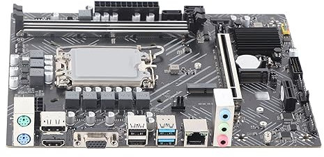 Bewinner H610 Motherboard, LGA 1700 DDR4 Desktop Computer Motherboard, Commercial Motherboard for M.2 Core 12 Generation CPU with WIFI Interface