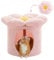 PAWZ Road Große Katzenhöhle, Blumen Katzenhaus für Indoor-Katzen, Betten & Möbel für Katzen, 40 * 40 * 44cm Geeignet für 10 kg Schwere Katzen Pink