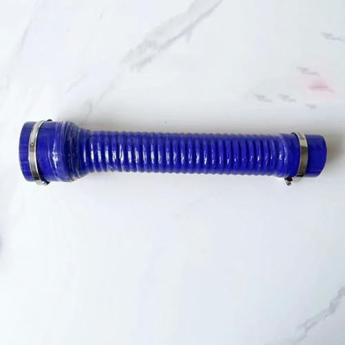 Tuyau flexible en silicone bleu à diamètre variable pour radiateur, pour admission d'air, haute pression et haute température, 400 mm, diamètre intérieur 40-45 mm
