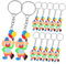 minkissy 12stücke Clown Schlüsselanhänger Anhänger Entzückende Clown Figurine Schlüsselanhänger Rucksack Schlüssel Anhänger