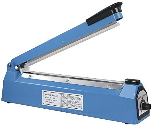 tempo di saldi Folienschweißgerät für Beutel mit 300 mm Stange Heißsiegelgerät Versiegelt Beutel in Sekundenschnelle Maschine Professionelle Lebensmittelbeutel Versiegelung