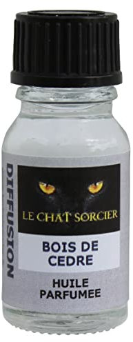 Le Chat Sorcier - Parfum d'Ambiance - Huile Parfumée - Bois de Cèdre (10ml)