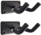 CAIHONG Guitar Wall Mount 2 Pack, Metal Square Guitar Wall Hangers Hook Bracket Holder Stand Display with Screws - Easy to Install - Fits All Size Guitars, Bass, Mandolin, Banjo, Ukulele