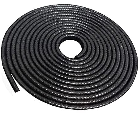 CTRICALVER Car Door Protector, 3M U-Shaped Seal Pad, Black, Plastic & Iron, Suitable for Most Cars