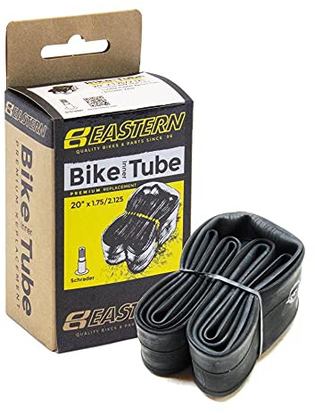 BMX-Innenschlauch 50,8 cm x 4,4 cm / 2,125 A/V (Schrader) in Schwarz