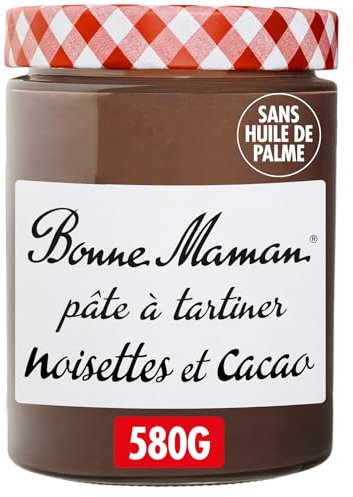 Bonne Maman - Pâte à Tartiner Noisette et Cacao - Sans Huile de Palme - 580g