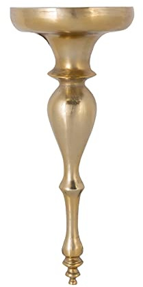 riess-ambiente.de Barock Wandkonsole Scala 60cm Gold Metall Wandregal Handmade Wanddekoration