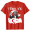 Recep Tayyip Erdogan Türkiye Rote Flagge Türkei Türkische T-Shirt