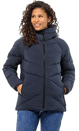 Jack Wolfskin Damen MARIENPLATZ JKT W Daunenjacke, Night Blue, XS
