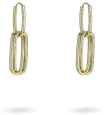 LIEBESKIND BERLIN Damen Schmuck – Kette, Armband & Creolen aus Edelstahl in Silber, Gold & Roségold – Ohrringe mit unterschiedlichen Tragemöglichkeiten - Moderner Statement-Schmuck für jeden Anlass