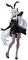 Xinchangda Echidna Figur Modelle Anime Sammelfiguren in Schwarz Seide Bunny Girl Outfits Sammlerstücke Modell