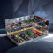 Die Acryl-Vitrine ist geeignet für Lego 77242, sie ist für Speed-Serie F1-Rennwagen-Modell. Showbox zum Sammeln, Präsentieren und Organisieren von Modellen. 3 mm