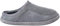 ESTRO Lammfell Hausschuhe Herren Pantoffeln Leder - Warm Lammfellhausschuhe Sheepskin Slippers Warme mit Wolle Lammfellschuhe SNUG (45 EU, Stahl 2)