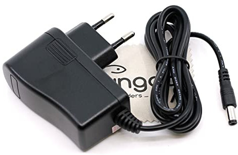 Ladegerät passend für Gorenje SVC216FGD SVC216FMB SVC216FR SVC216FS SVC216GFW SVC216DMW (Ersetzt YLS0241A-E270050) Ladekabel Akku-Staubsauger mit mungoo Displayputztuch