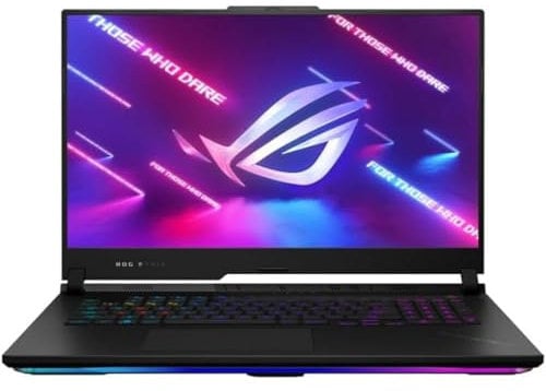 ASUS ROG Strix SCAR 17 G733PZ-LL002W Laptop 43.9 cm (17.3) Wide Quad HD AMD Ryzen™ 9 7945HX 32 GB DDR5-SDRAM 1 TB SSD NVIDIA GeForce RTX 4080 Wi-Fi 6E (802.11ax) Windows 11 Home Black