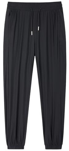 Damen Jogginghose Sporthose Lang, Yoga Hosen, Trainingshose Fitness, Sweathose, Slim Fit Freizeithose, Jogging Hose, Laufhosen für Frauen (1502 Black, 2XL)