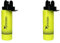 Precision Unisex's Team Hygiene Water Bottle, Fluo Lime/Black, 1 Litre (Pack of 2)