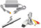 Juego de accesorios para cable de televisión para Nintendo Wii U TV Cable
