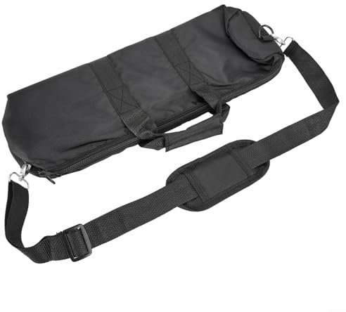 EasyByMall Black Oxford Fabric Tripod Carrying Bag with Smooth Portable and (50cm)