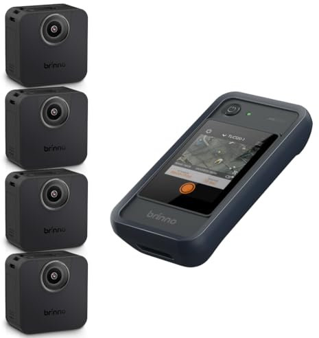Brinno BCC200-BLE Zeitraffer-Kamera-Bündel: 1 x ARC100 + 4 x TLC200PRO-BLE