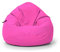 Nadimaideal Sitzsack Tropfenform Kastanie | Bodenkissen für Kinder & Erwachsene | Indoor & Outdoor | Gaming Sitzsack - Sitzkissen - Beanbag | Füllung EPS Perlen (Pink, XL-Durchmesser 77 cm)