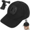 Gorra con Soporte Cámara Deportiva, Gorra para cámara, Compatible con GoPro Hero Hero12 MAX, dji OSMO Action 3, Insta360 One, Akaso Apexcam Gookam Crosstour Apeman Victure CAM, Apto POV/VLOG