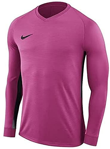 Nike - Maglia da Uomo Tiempo Premier, Uomo, Maglietta, 894248-662, Vivid Rosa/Nero, XL