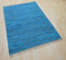 MB Warenhandel24 Handwebteppich Fleckerlteppich Flickenteppich gestreift 100% Baumwolle Handweb Teppich Fleckerl Waschbar NEU (ca. 120x180 cm, Anthrazit/Türkis gestreift)