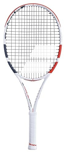 Babolat Pure Strike Junior 26 S C Schläger, Unisex, Weiß, Rot/Schwarz (Weiß), 1
