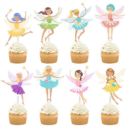 Cupcake/ Cake Toppers Decorations for Fairy Birthday Party/ Baby Shower Supplies /Fairy Wedding Decorations