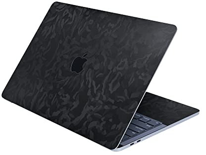 Razer Skin Vinyl Laptop Wrap: MacBook Pro 13-3M Cast Vinyl - Premium Textured Finish - Scratch & Water-Resistant - Easy to Apply - Full Wrap - Lenticular Camo - Black