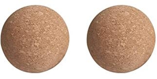 Wine Cork Ball, Wooden Cork Ball Stopper for Wine Decanter Carafe Bottle Replacement, Wine Cork Accessories(size:2pcs)