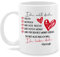 Tasse Tassen 325ml - Valentinstag Partner Freund & Freundin - Ich will dich heute morgen nächste Woche I Ich liebe dich Geschenk Paar Geschenke - 325 ml - Weiß - teetasse boyfriend partnertassen