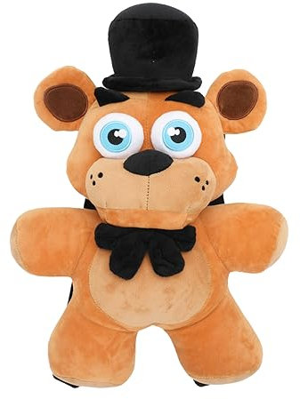 Bioworld Five Nights At Freddy's Freddy Fazbear Mini-Rucksack aus Plüsch, Mehrfarbig, OSFA