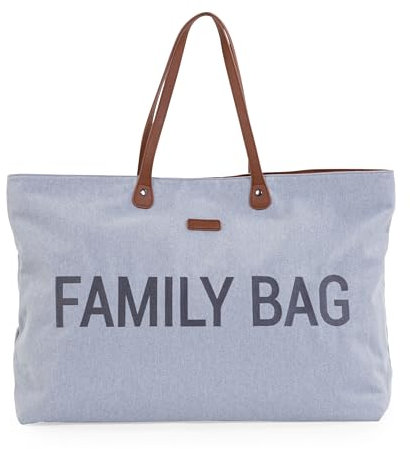 CHILDHOME, Family Bag, Bolso cambiador, Bolso de viaje/fin de semana, Gran capacidad, Bolsa amovible incluida, Jersey