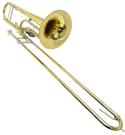 Edelstahlkolben, Phosphor, Kupfer, Goldlack, Posaunenventile, Posaune Mit Leinenetui Posaune für Anfänger
